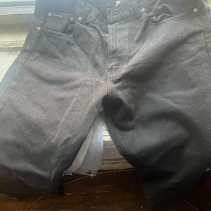 Vintage Calvin Klein black jeans.